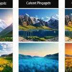 어린이 코막힘과 비염 증상 관리법 - Here are three detailed image generation prompts in English, adhering to all the specified guideline...